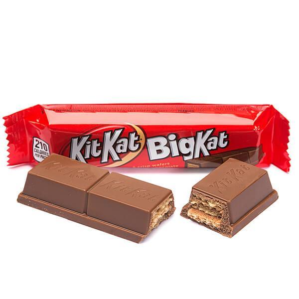 Kit Kat Big Kat Candy Bars: 24-Piece Box - Candy Warehouse