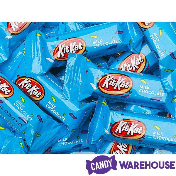 Kit Kat Miniatures Candy - Blue: 55-Piece Bag - Candy Warehouse