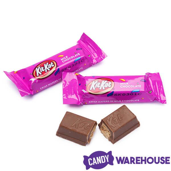 Kit Kat Miniatures Candy - Pink: 55-Piece Bag - Candy Warehouse