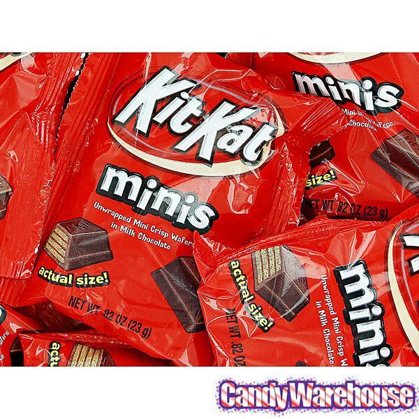 Kit Kat Minis Snack Size Packs: 10-Piece Bag - Candy Warehouse