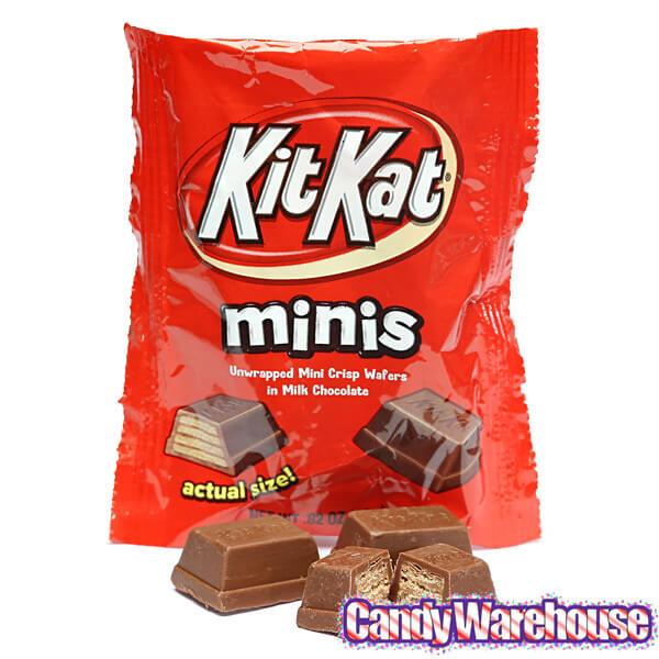 Kit Kat Minis Snack Size Packs: 10-Piece Bag - Candy Warehouse