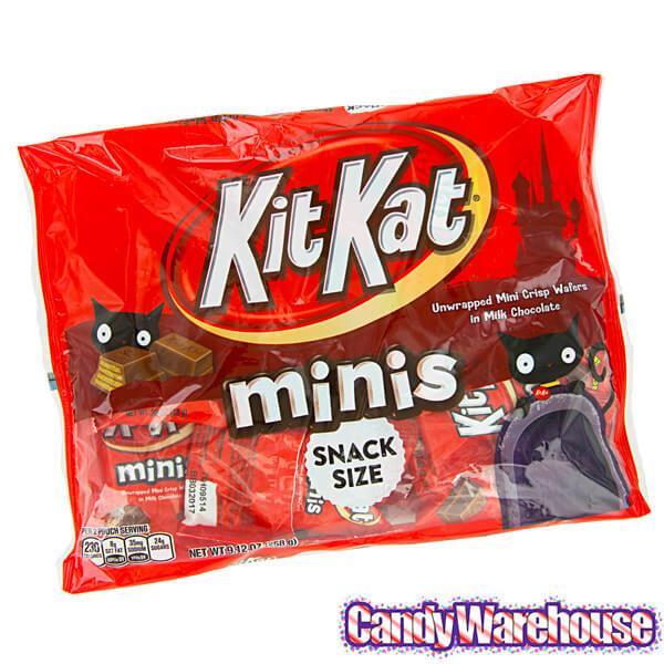 Kit Kat Minis Snack Size Packs: 10-Piece Bag - Candy Warehouse