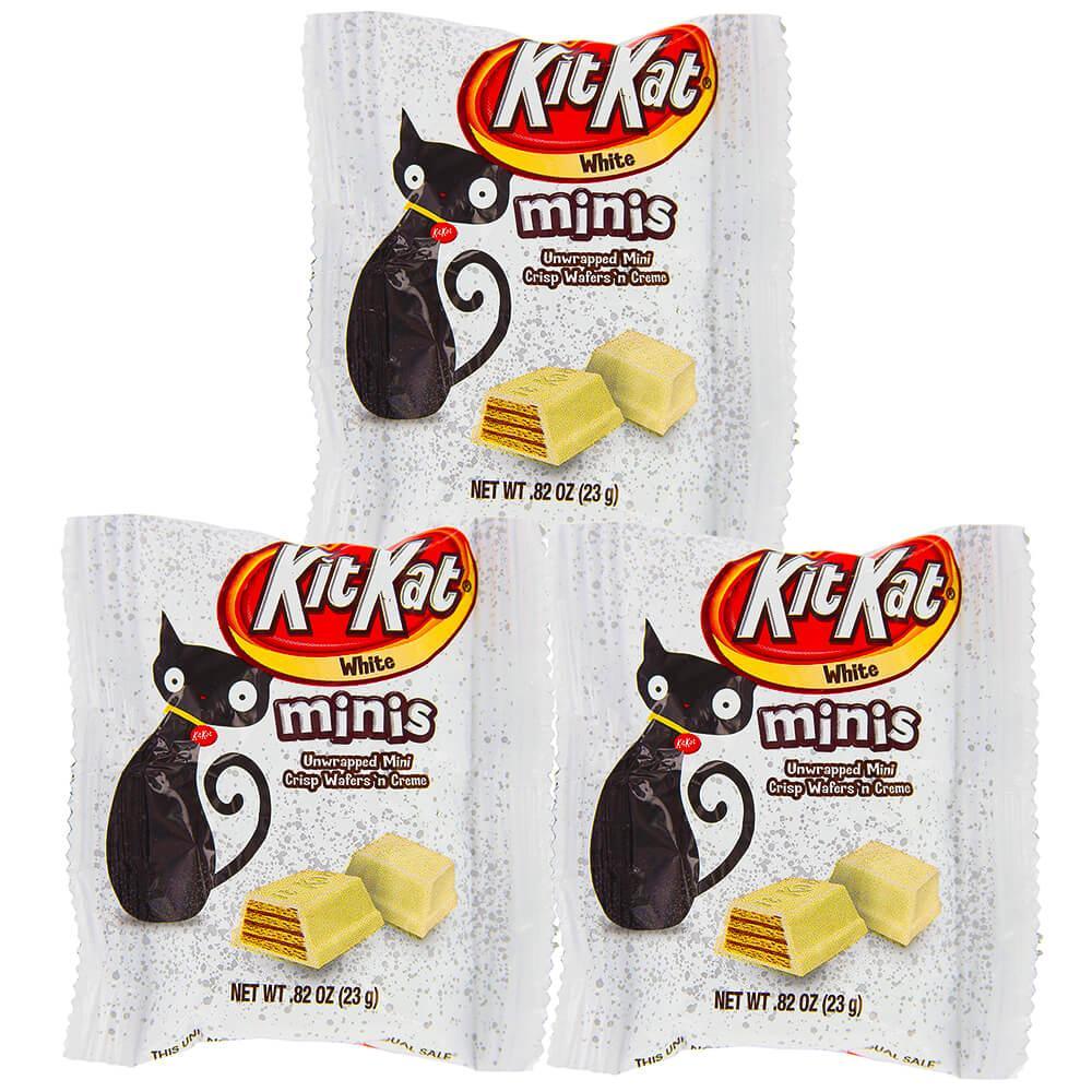 Kit Kat White Minis Snack Size Packs: 10-Piece Bag - Candy Warehouse