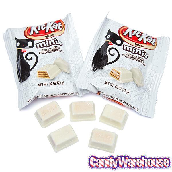 Kit Kat White Minis Snack Size Packs: 10-Piece Bag - Candy Warehouse