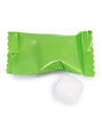 Kiwi Green Wrapped Butter Mint Creams: 300-Piece Case