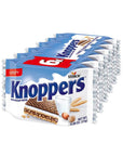 Knoppers Milk Hazelnut Wafer Candy Bars: 6-Piece Pack