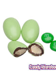 Koppers Chocolate Jordan Almonds - Light Green: 5LB Bag