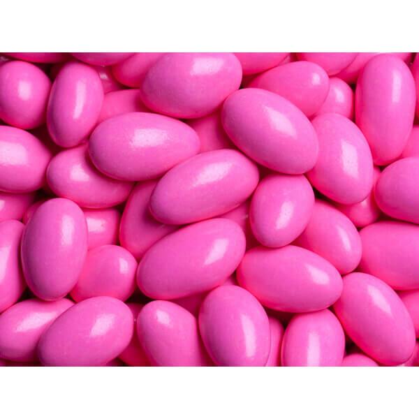 Koppers Chocolate Jordan Almonds - Pink: 5LB Bag - Candy Warehouse