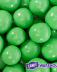 Koppers Milk Chocolate Covered Malt Balls - Light Green: 5LB Bag