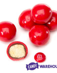 Koppers Milk Chocolate Covered Malt Balls - Red: 5LB Bag