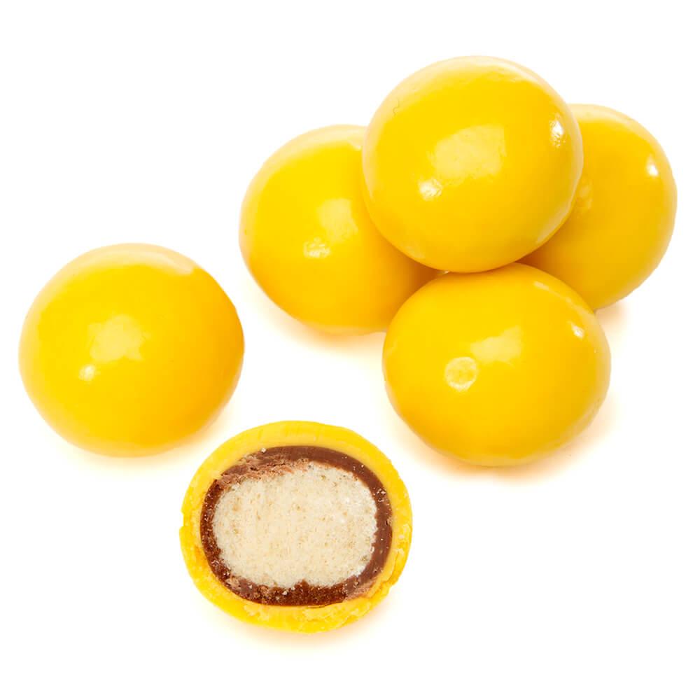 Koppers Milk Chocolate Covered Malt Balls - Yellow: 5LB Bag - Candy Warehouse