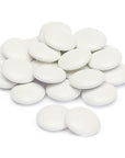 Koppers White Mint Dark Chocolate Discs: 5LB Bag - Candy Warehouse