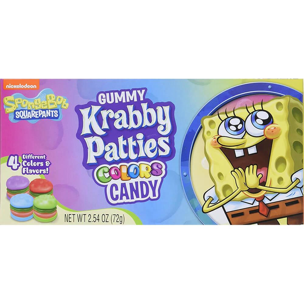 Krabby Patties COLORS Theater Packs: 12-Piece Box - Candy Warehouse