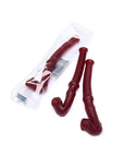 La Pipette Red Licorice Pipes Candy: 60-Piece Box