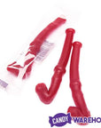 La Pipette Red Licorice Pipes Candy: 60-Piece Box