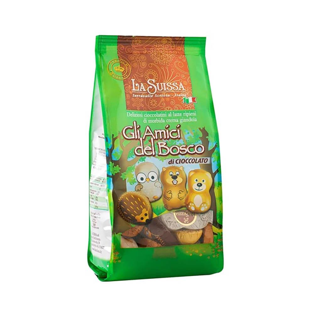 La Suissa Forest Friends Foil Wrapped Chocolates: 6-Ounce Bag