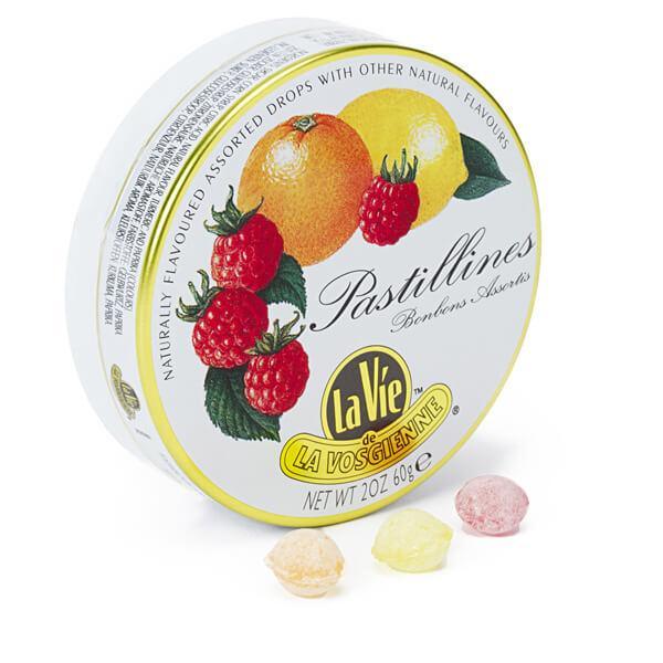 La Vie Candy Drops Tins - Pastillines: 5-Piece Pack - Candy Warehouse