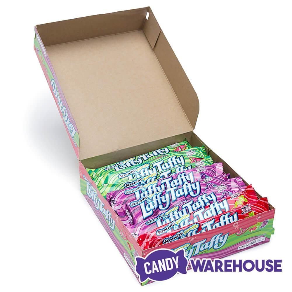 Laffy Taffy Candy Bars Assortment: 24-Piece Box - Candy Warehouse