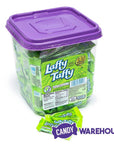 Laffy Taffy Candy - Green Apple: 145-Piece Tub - Candy Warehouse