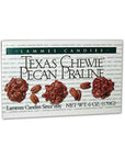 Lamme's Texas Chewie Pecan Pralines: 6-Ounce Gift Box - Candy Warehouse