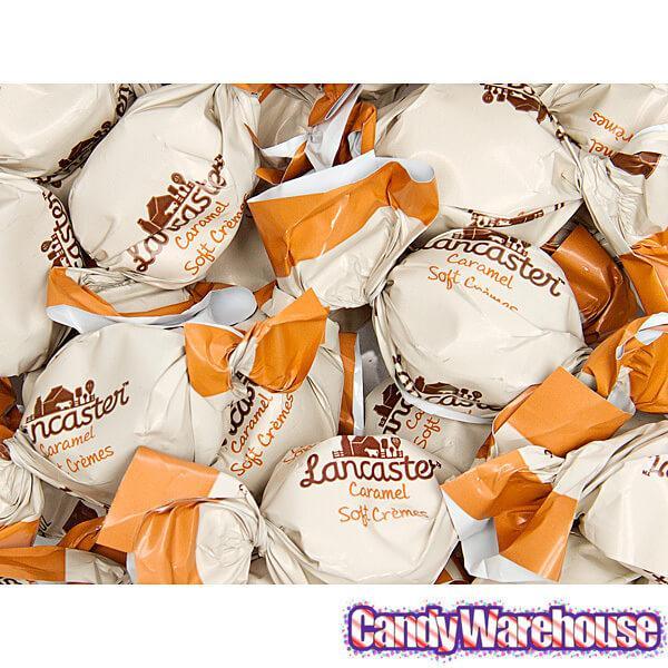 Lancaster Caramel Soft Cremes Candy: 8-Ounce Bag - Candy Warehouse