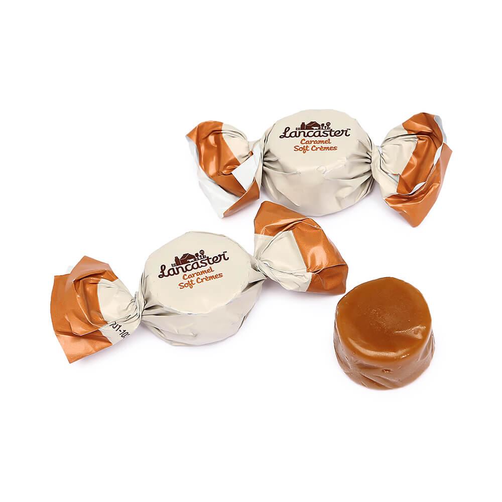 Lancaster Soft Cremes - Caramel and Vanilla - Caramel Candy Packs: 2-Piece Gift Box - Candy Warehouse