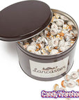 Lancaster Soft Cremes - Caramel, Vanilla, and Butterscotch - Caramel Candy: 2.5LB Gift Tin - Candy Warehouse