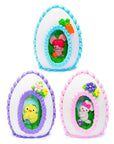 Large Upright 9-Ounce Sugar Eggs: 3-Piece Set