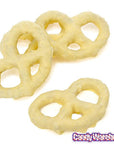 Lemon Yogurt Covered Mini Pretzels: 1LB Bag - Candy Warehouse