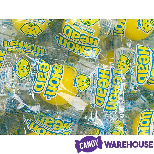 Lemonhead Candy: 150-Piece Tub - Candy Warehouse