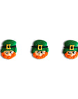 Sprinkle Pop Leprechaun Heads Royal Icing Decs (Set of 12)