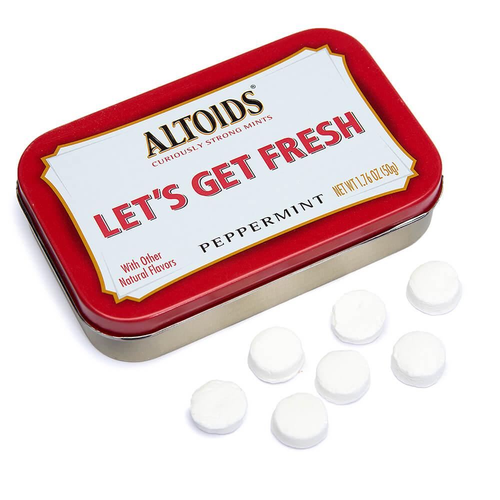 Let's Get Fresh Peppermint Altoids Mint Tins: 6-Piece Box - Candy Warehouse