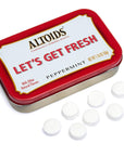 Let's Get Fresh Peppermint Altoids Mint Tins: 6-Piece Box