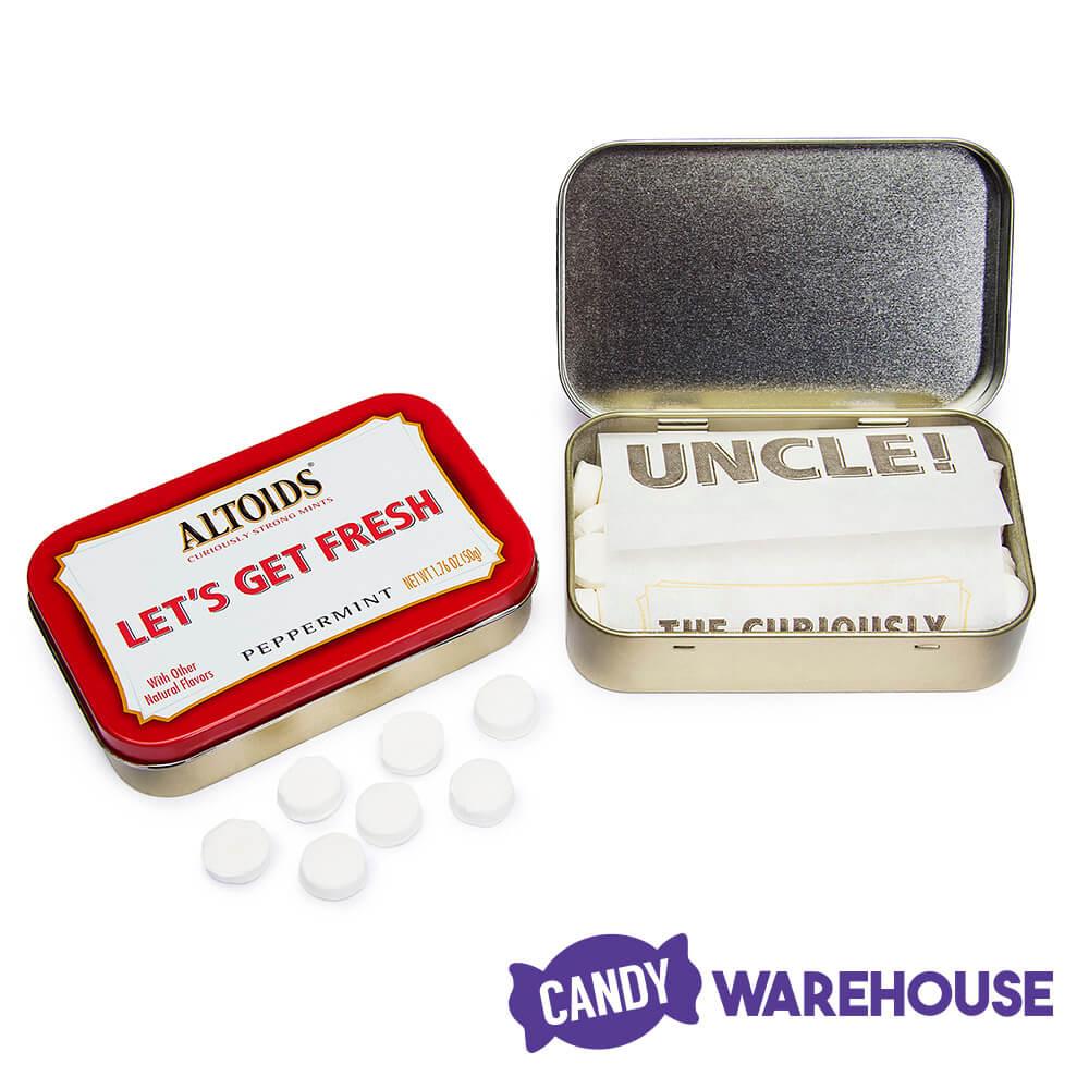 Let's Get Fresh Peppermint Altoids Mint Tins: 6-Piece Box - Candy Warehouse