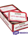 Let's Get Fresh Peppermint Altoids Mint Tins: 6-Piece Box