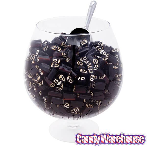 Licorice Skulls Candy: 5LB Bag - Candy Warehouse