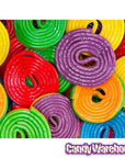 Licorice Wheels Two-Faced Rainbow Candy: 1KG Bag - Candy Warehouse