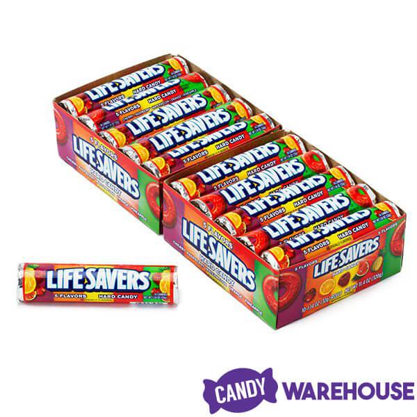 LifeSavers Hard Candy Rolls - 5 Flavors: 20-Piece Pack - Candy Warehouse