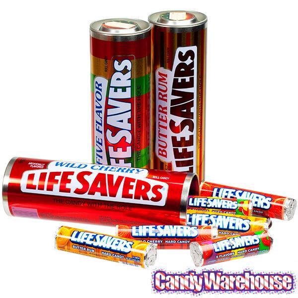 LifeSavers Hard Candy Rolls Tins: 3-Piece Set - Candy Warehouse