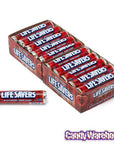 LifeSavers Hard Candy Rolls - Wild Cherry: 20-Piece Pack - Candy Warehouse