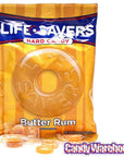 LifeSavers Hard Candy Singles - Butter Rum: 500-Piece Case