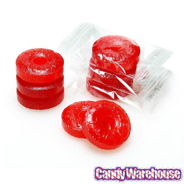 LifeSavers Hard Candy Singles - Wild Cherry: 500-Piece Case - Candy Warehouse