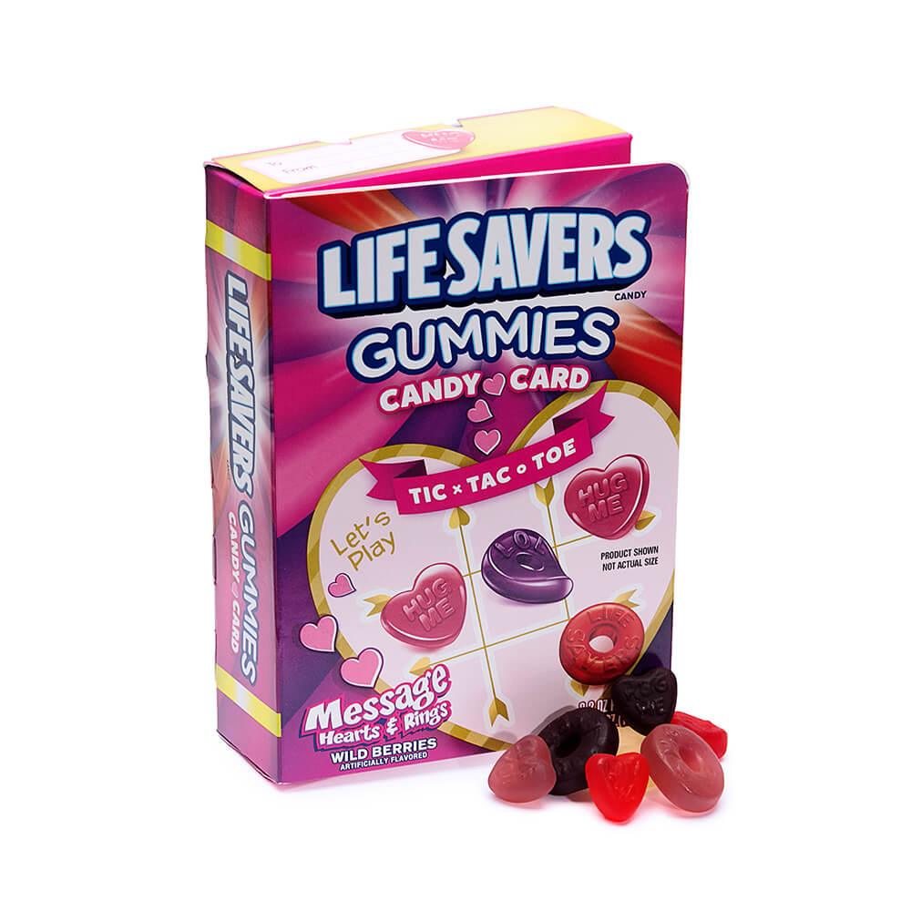 LifeSavers Message Hearts and Rings Gummies Candy Game Book - Candy Warehouse