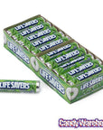 LifeSavers Mint Candy Rolls - Wint-O-Green: 20-Piece Pack - Candy Warehouse