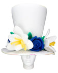 Lilies and Roses Bride Hat