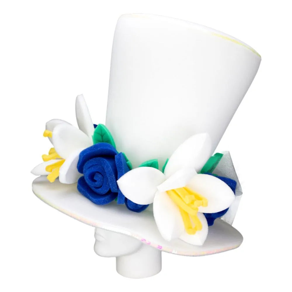 Lilies and Roses Bride Hat