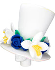 Lilies and Roses Bride Hat