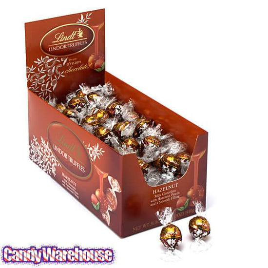 Lindt Chocolate Lindor Truffles - Hazelnut: 120-Piece Box | Candy Warehouse