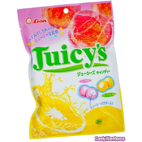 Lion Juicy's Filled Hard Candy Balls: 2.54-Ounce Bag - Candy Warehouse