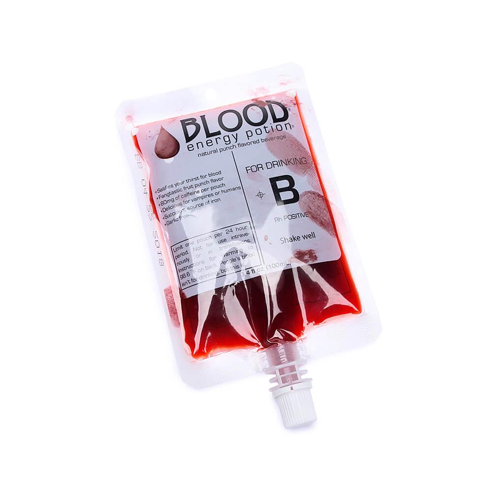 Liquid Candy Blood Energy Potion Bags: 12-Piece Box - Candy Warehouse